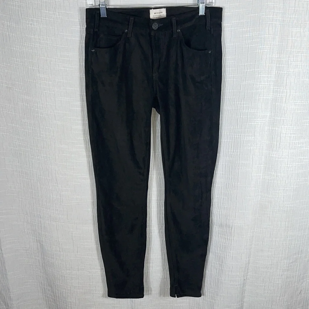 McGuire faux‎ vegan suede newton skinny pants